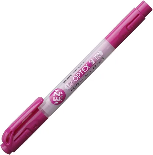 Vista 4 de Zebra Optex 2 B-WKT11-BL - Resaltador, EZ, azul, 10 piezas