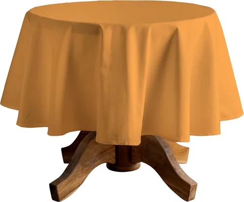 Vista 19 de CALICOT Mantel rectangular 100% algodón, 90 x 60 pulgadas, lavable y reutilizable, decorativo para comedor, cocina, granja, hogar, fiesta, banquetes
