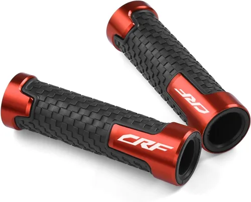 Vista 6 de Empuñaduras de manillar de motocicleta para Honda CRF250X CRF450R CRF450X CRF450RX CRF 250 450R XR 400 motocicleta antideslizante Agarres para Negro