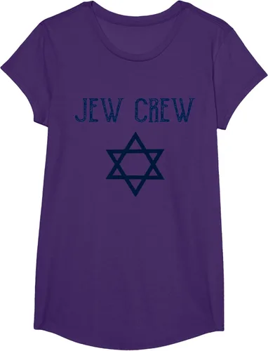 Vista 17 de Camiseta Jew Crew Jewish Star, gris, S