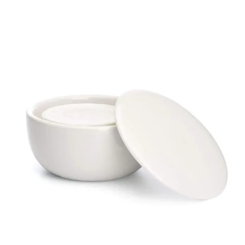 Vista 2 de MÜHLE SHAVE CARE - Plato de porcelana con jabón de afeitar de espino cerval de mar 2.29 oz