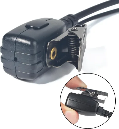 Vista 5 de Auricular de vigilancia Walkie Talkie en forma de G 2Pin