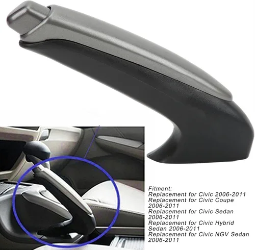 Vista 3 de Cubierta de freno de emergencia 47115‑SNA‑A82Z para Coupe Sedan 2006‑2011 Manija de freno de emergencia Interior del coche Palanca de freno de mano
