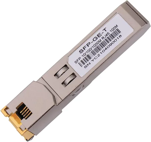 Vista 13 de 10 unidades 1000BASE-T Gigabit SFP a RJ45 transceptor modular de cobre Ethernet para Cisco, Meraki, Ubiquiti, D/TP Link, Supermicro, Netgear