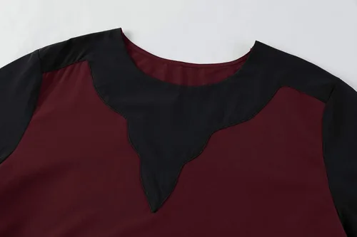 Vista 2 de Disfraz medieval para hombre, túnica templaria renacentista, caballero vikingo, pirata, vintage, guerrero, Halloween, LARP