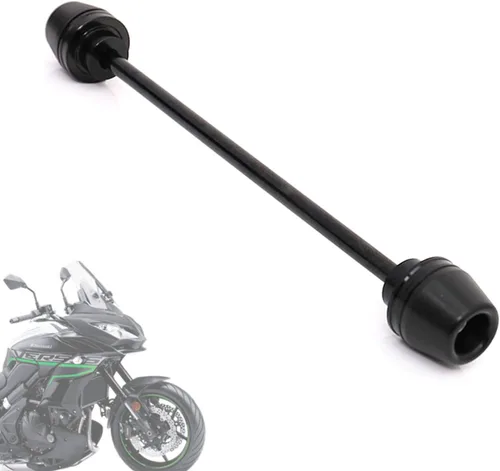 Vista 2 de MC MOTOPARTS Compatible con KLE 650 2008-2009 - Protectores de horquilla para eje delantero negro