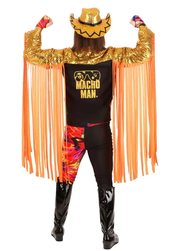 Vista 2 de Disfraz WWE Macho Man Randy Savage Multicolor