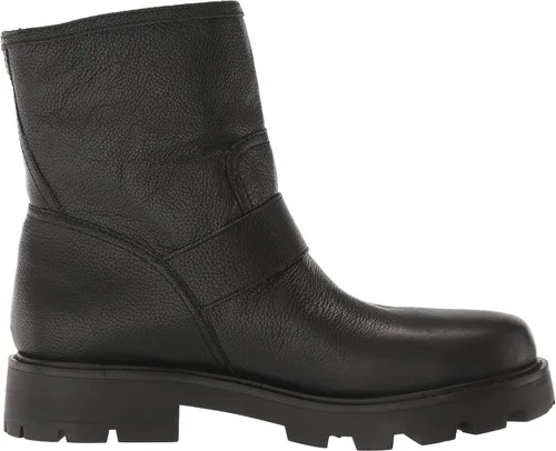 Vista 6 de Karl Lagerfeld Paris Botín Marceau con suela de lengüeta para mujer con botas de combate con detalles de cristal