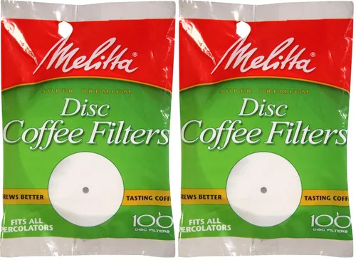 Vista 10 de Melitta Filtros de café envolventes Percolator, color blanco, 40 unidades (paquete de 12) 480 filtros totales
