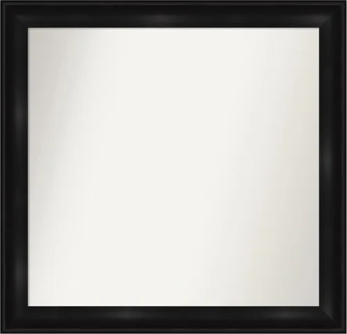 Vista 134 de Amanti Art Espejo personalizado, gran espejo de baño estrecho, espejo de pared o espejo de tocador de baño sobre el fregadero (24 x 24 pulgadas)