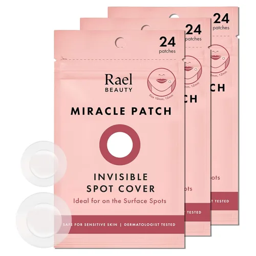 Vista 11 de Rael Parche cicatrizante para el acné hidrocoloide (1 paquete) Ultra-Thin Patch for Face, Absorbs Fluid From Blemishes, Facial Sticker, Korean