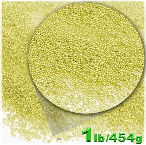 Vista 6 de The Crafts Outlet Acabado Opaco, Vidrio, Microperlas 0.024 in, Ideal para Caviar, Perla Opaco
