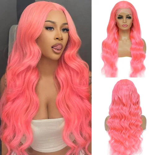 Vista 10 de Pelucas de cabello humano con encaje frontal 613 de 22 pulgadas, cabello humano prearrancado, rubio ondulado, encaje frontal, densidad 210, 613, 13