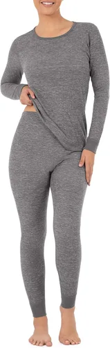 Vista 7 de Fruit of the Loom Pantalón térmico de micro gofre para mujer