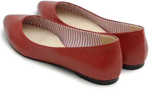 Vista 5 de Ollio Zapatos estilo ballet para mujer, cómodos y básicos, multicolor