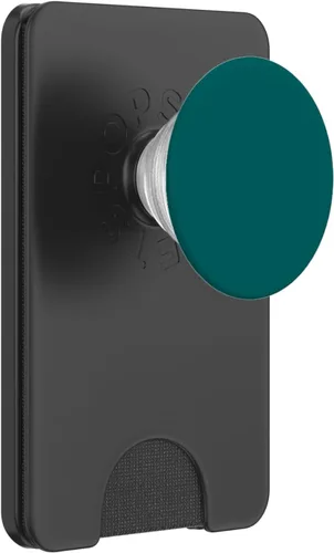 Vista 7 de PopSockets Agarre para teléfono con soporte expansible, PopGrip intercambiable PopSockets verde azulado oscuro