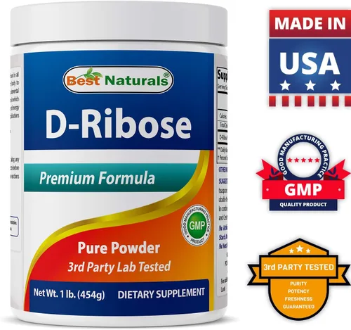 Vista 6 de Best Naturals D-ribosa en polvo 1 libra y NAC 600 mg