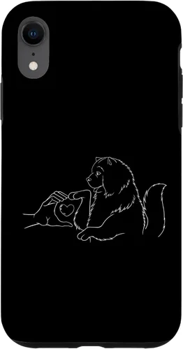 Vista 9 de Funda para iPhone 15 Line Art Chow Chow Dog Chows
