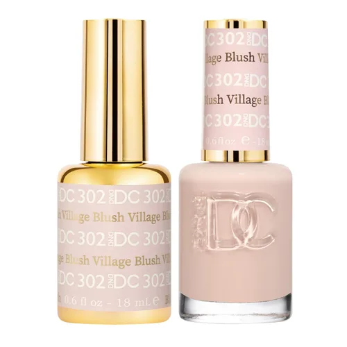Vista 33 de DND - Juego de esmaltes de gel, colección beige nude, esmalte de gel UV/LED y esmalte de uñas secado al aire, dúo de esmalte a juego sin astillas