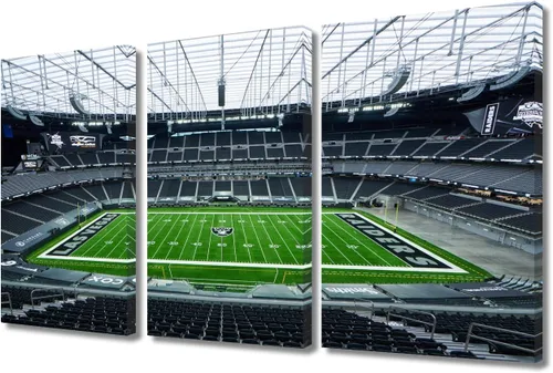 Vista 95 de Lincoln - Lienzo decorativo para pared, diseño de campo financiero de Filadelfia, paisaje de estadio de fútbol de Filadelfia, decoración de pared