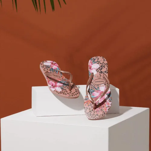 Vista 5 de Havaianas Sandalias delgadas de animales florales para mujer
