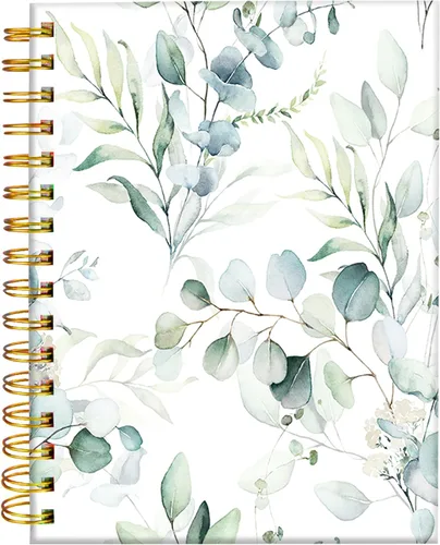 Vista 10 de iampanda Cuaderno Diario en Espiral, Animales Lindos Encuadernación Fuerte de Doble Alambre con Papel Premium para Niñas Mujeres, 60 Hojas A5