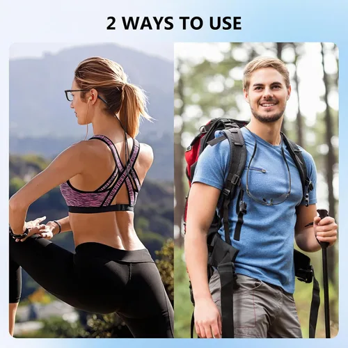 Vista 7 de 80Days Correa ajustable para gafas: Retenedor de nylon para gafas y gafas de sol con agarres de silicona, ajuste seguro