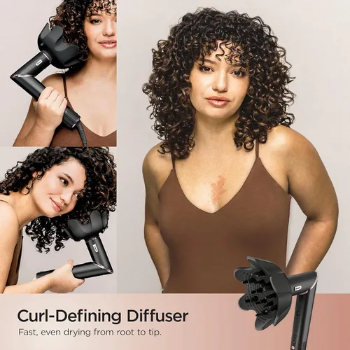 Vista 6 de Secador de Pelo Shark Sistema de Estilo FlexStyle Cepillo Secador de Pelo Portátil y Potente Rizador de Pelo y Voluminizador Incluye 6