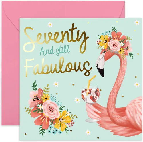 Vista 8 de CENTRAL 23 - Tarjeta de cumpleaños número 40 para ella - "Forty And Still Fabulous" - Divertidas tarjetas de 40 cumpleaños para mujer - Tarjetas