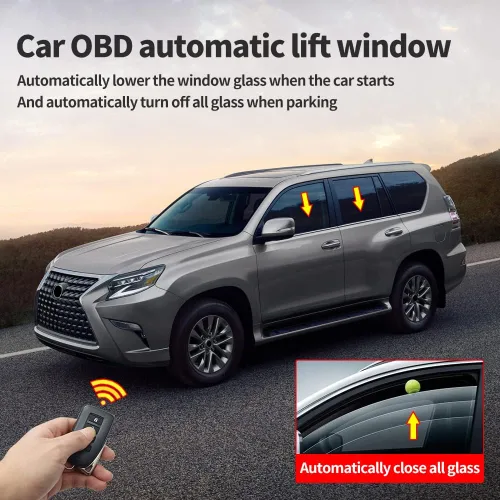 Vista 3 de Módulo OBD de Apertura y Cierre Automático Remoto de Ventanas + Kit de Bloqueo de Velocidad de Puerta + Plegado y Desplegado de Espejo Retrovisor