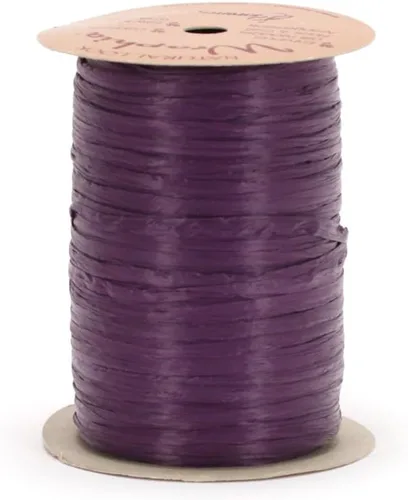 Vista 39 de Berwick Offray Cinta de rafia mate de 1/4" de ancho, verde manzana, 100 yardas, 0.276 in