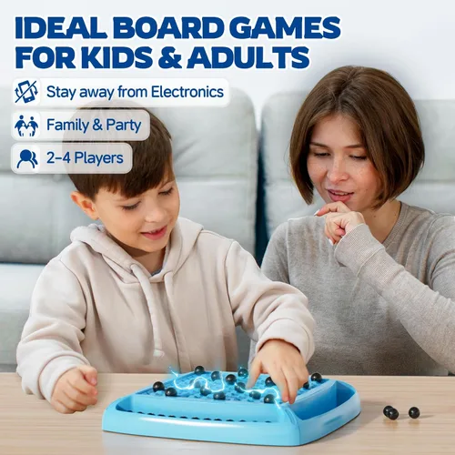 Vista 3 de Juego de imán, juegos magnéticos de ajedrez, juegos de mesa para niños de 6 a 8 a 12 años, juegos de ajedrez magnéticos, juegos de mesa familiares