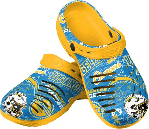 Vista 21 de FOCO Arizona Cardinals NFL Mens Historic Print Clog with Strap