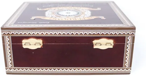 Vista 7 de Perdomo Epicure Maduro Habano - Caja vacía de madera para cigarros, 7.75 x 7 x 3 pulgadas