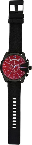 Vista 6 de Diesel Mega Chief - Reloj de cuarzo con cronógrafo de acero inoxidable para hombre