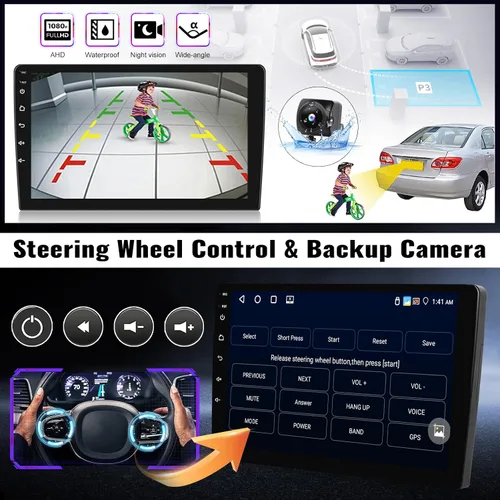 Vista 7 de SIXWIN 4G+64G Android 13 Car Stereo para Subaru Forester 2016 2017 2018 9 pulgadas pantalla táctil con CarPlay Android Auto Mirror Link UI Bluetooth