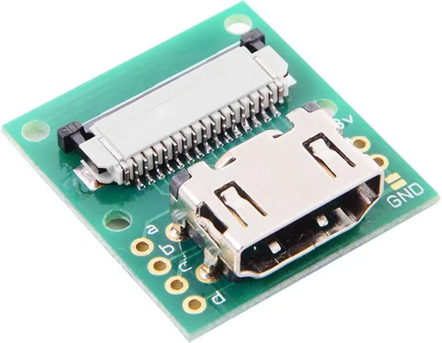 Vista 6 de cablecc Módulo de cámara Raspberry PI a HDMI tipo A macho HDTV FPC cable plano 2.0 in apto para PES001