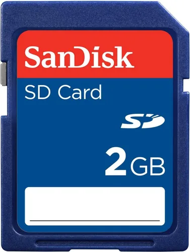 Vista 9 de SanDisk Tarjeta de memoria flash SD clase 4 de 2 GB, SDSDB-002G-B35 (la etiqueta puede cambiar)