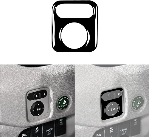Vista 36 de 4 calcomanías para auto con diseño de pilar en el interior del espejo retrovisor compatible con Ridgeline 2017 2018 2019 2020/Passport