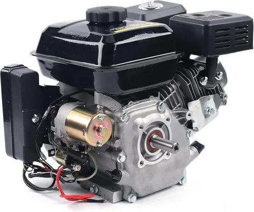 Vista 7 de Motor de gas Go Kart de 7.5HP 210CC con arranque eléctrico a gas de 4 tiempos OHV, motor de gasolina de gas, lavadoras a presión de gas, divisores