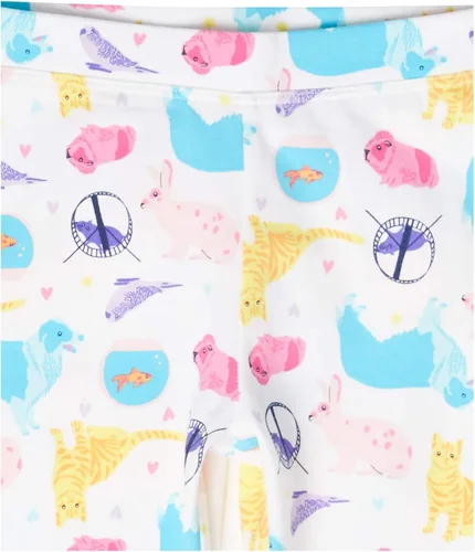 Vista 3 de Tienda Essentials - Leggings para niñas y niños pequeños (antes Spotted Zebra), paquete múltiple