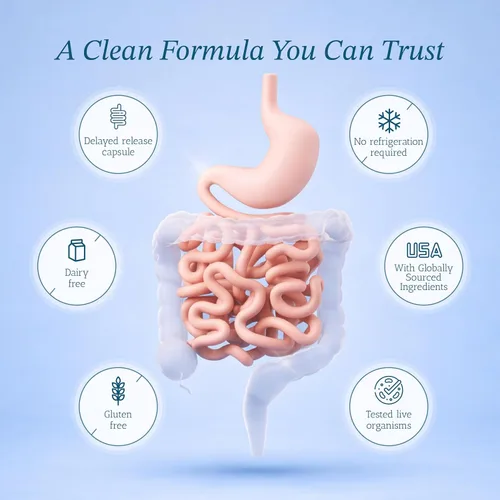 Vista 7 de Vitamina Bounty – Pro 50 Probiotico – 13 Probiotico cepas, 50 Billones de Organismos por Servir