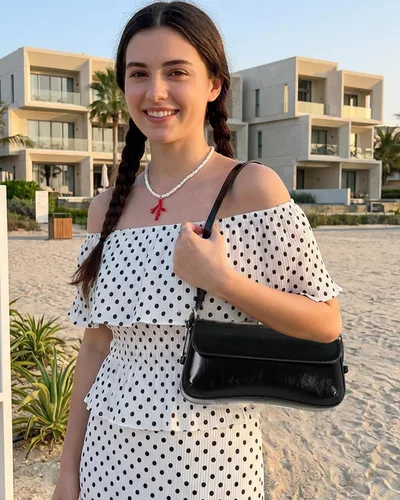 Vista 2 de Herald Pequeño bolso de hombro para mujer, bonito bolso de mano de moda con correa ajustable