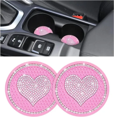 Vista 15 de zipelo Paquete de 4 Posavasos para Tazas de Automóvil, Inserto Posavasos para Portavasos de Vehículo de 2.75 Pulgadas, Antideslizante Automotriz