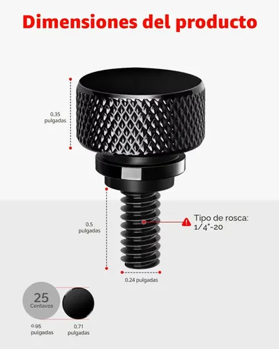 Vista 6 de Amazicha - Tornillo de asiento de acero inoxidable 304 negro brillante compatible con Harley Davidson 1996-2025