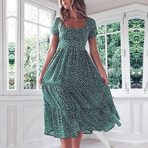 Vista 5 de Minivestido casual de mujer para primavera y verano