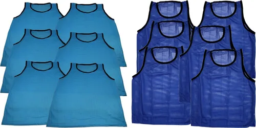 Vista 54 de BlueDot Trading Adult & Youth Scrimmage Training Vests for Soccer, Basketball & More – Available in 1, 6, 12, 24 Packs Naranja