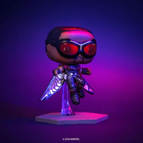 Vista 4 de Funko Pop! Marvel: Captain America Civil War - Falcon (exclusivo de Amazon)