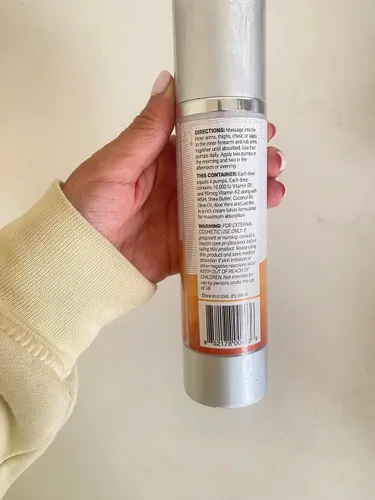 Vista 8 de Crema natural de vitamina D3 10000IU de vitamina D de máxima fuerza, combate la deficiencia de vitamina D naturalmente - con vitamina K2 y extracto