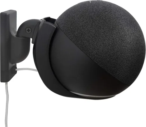 Vista 5 de Made For Amazon Wall Mount, Black, Echo (4th generation)